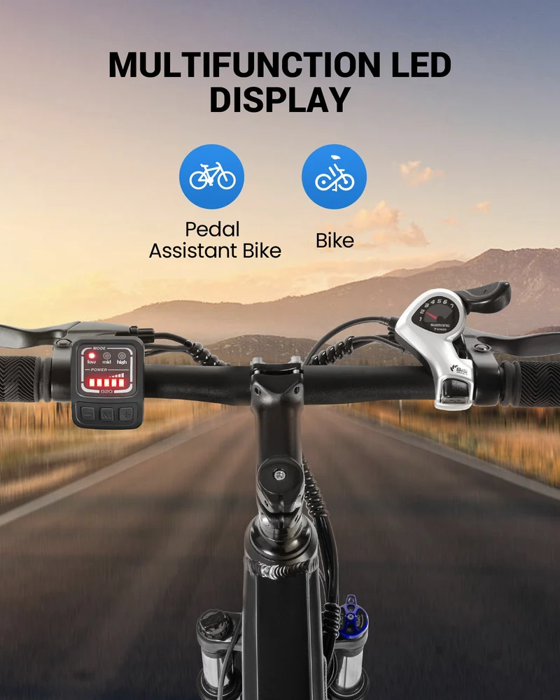 Gyroor EB262 Electric Bike with 26" Tires