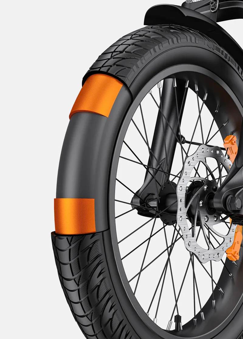Engwe L20 3.0 Pro 250W 100Nm Mid-drive Motor Full Suspension Compact E-Bike