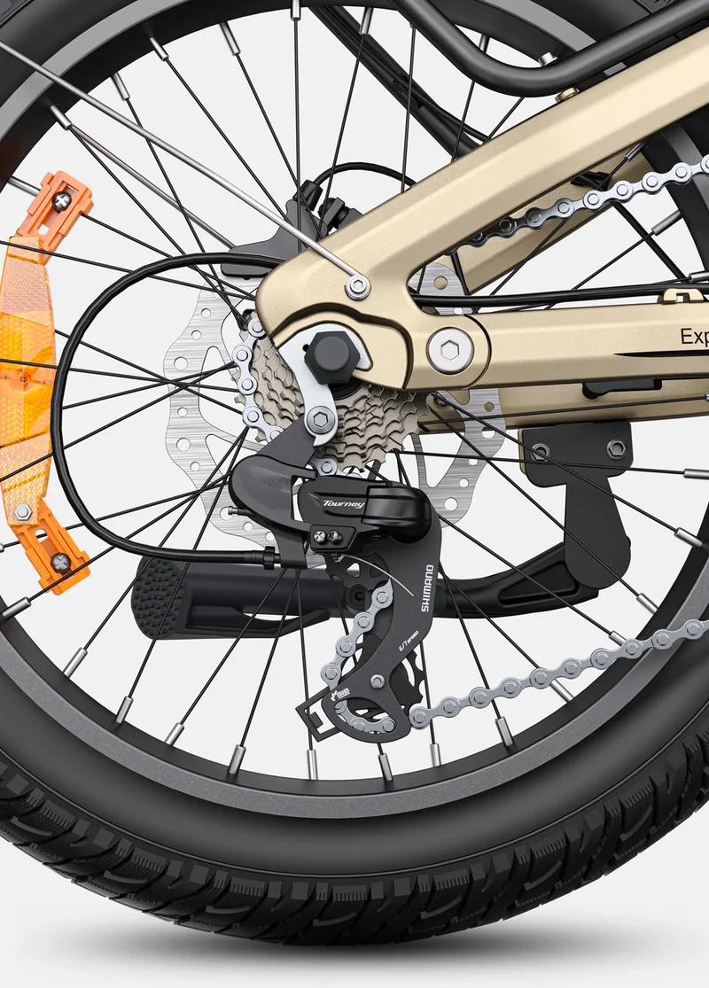 Engwe L20 3.0 Pro 250W 100Nm Mid-drive Motor Full Suspension Compact E-Bike