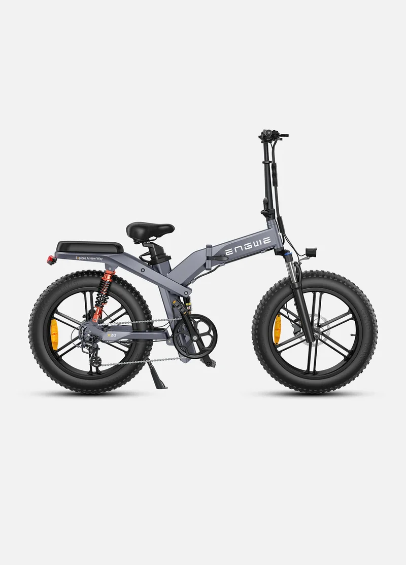 Engwe X20 Max Speed 25 km/h Triple Suspension Foldable E-Bike