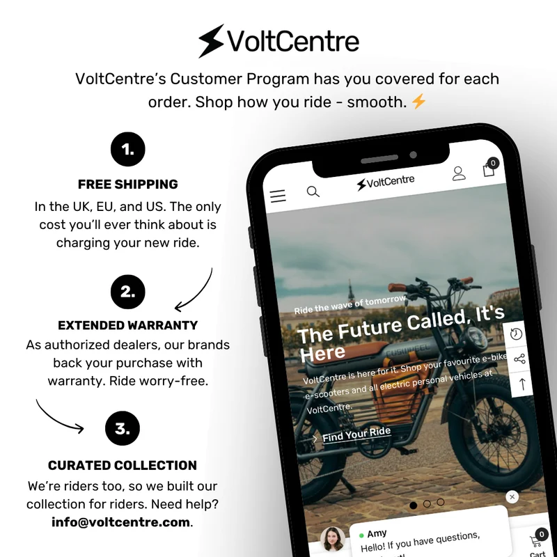Velowave Breeze T Torque Sensor Electric Bike