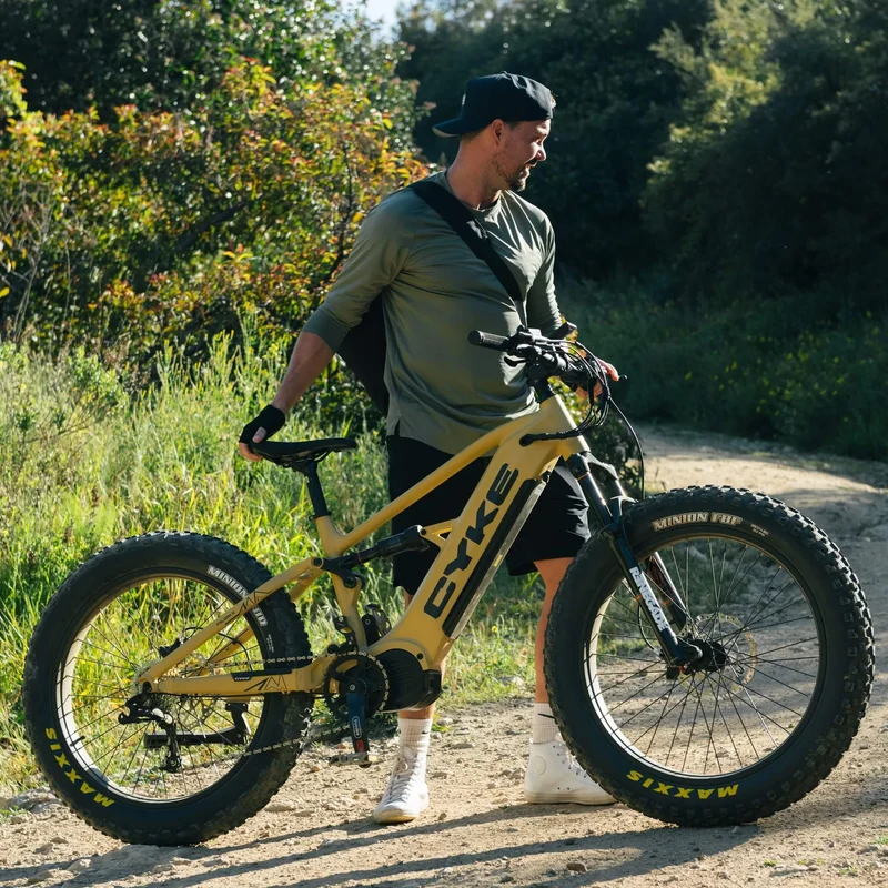 Cyke Cross Series Falcon X Full Suspension Electric Bike