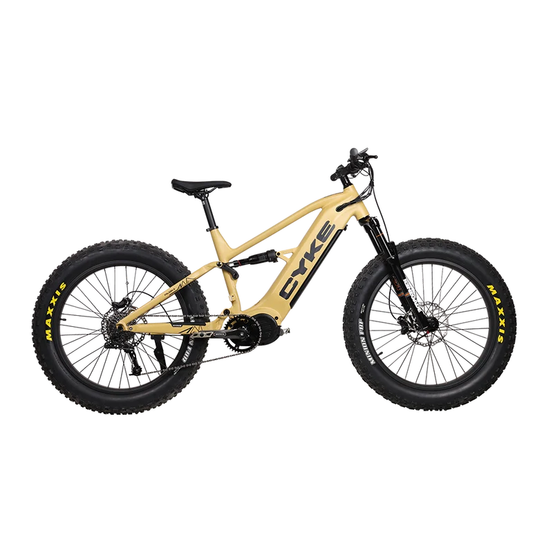 Cyke Cross Series Falcon X Full Suspension Electric Bike