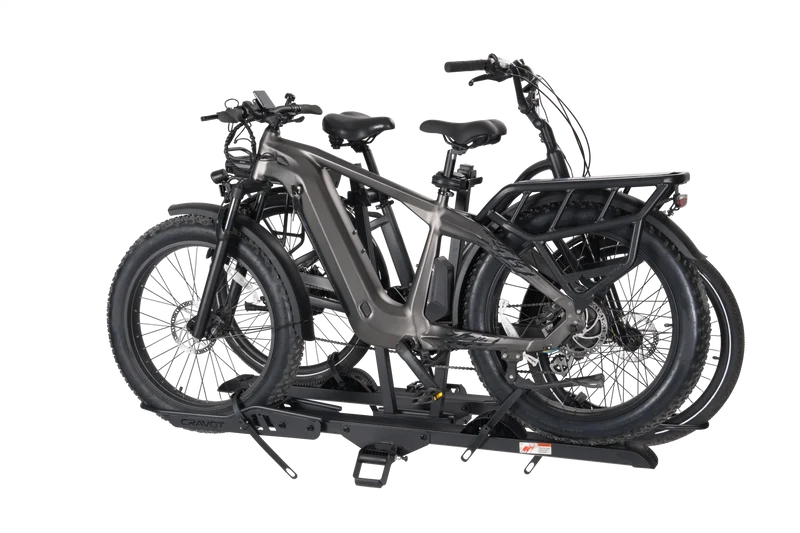 CRAVOT CyberRack E2 PLUS Hitch Bike Rack with Loading Ramp