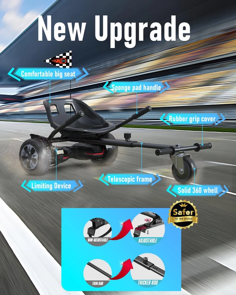 Gyroor K1 Self Balancing Scooter Seat Attachment