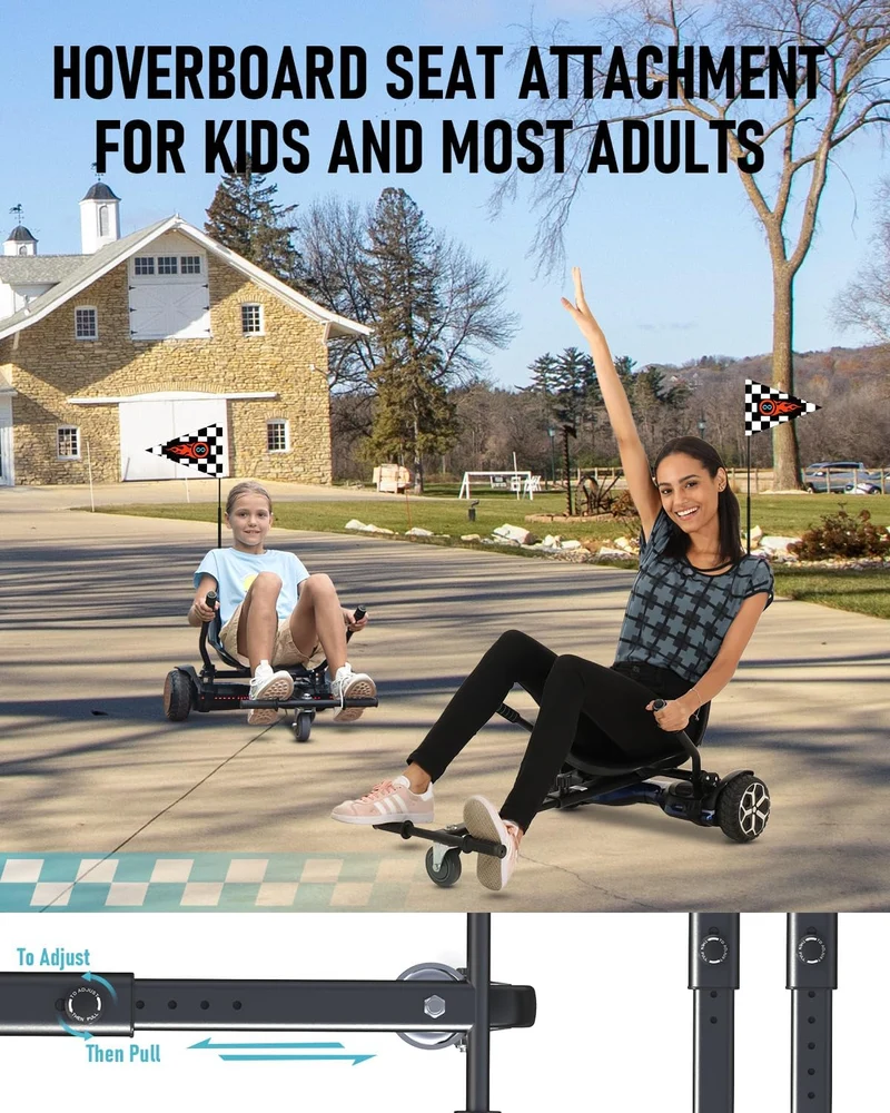 Gyroor K1 Self Balancing Scooter Seat Attachment