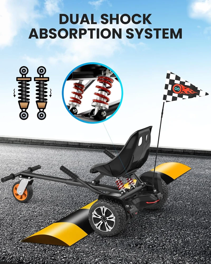 Gyroor K2 Self Balancing Scooter Seat Attachment