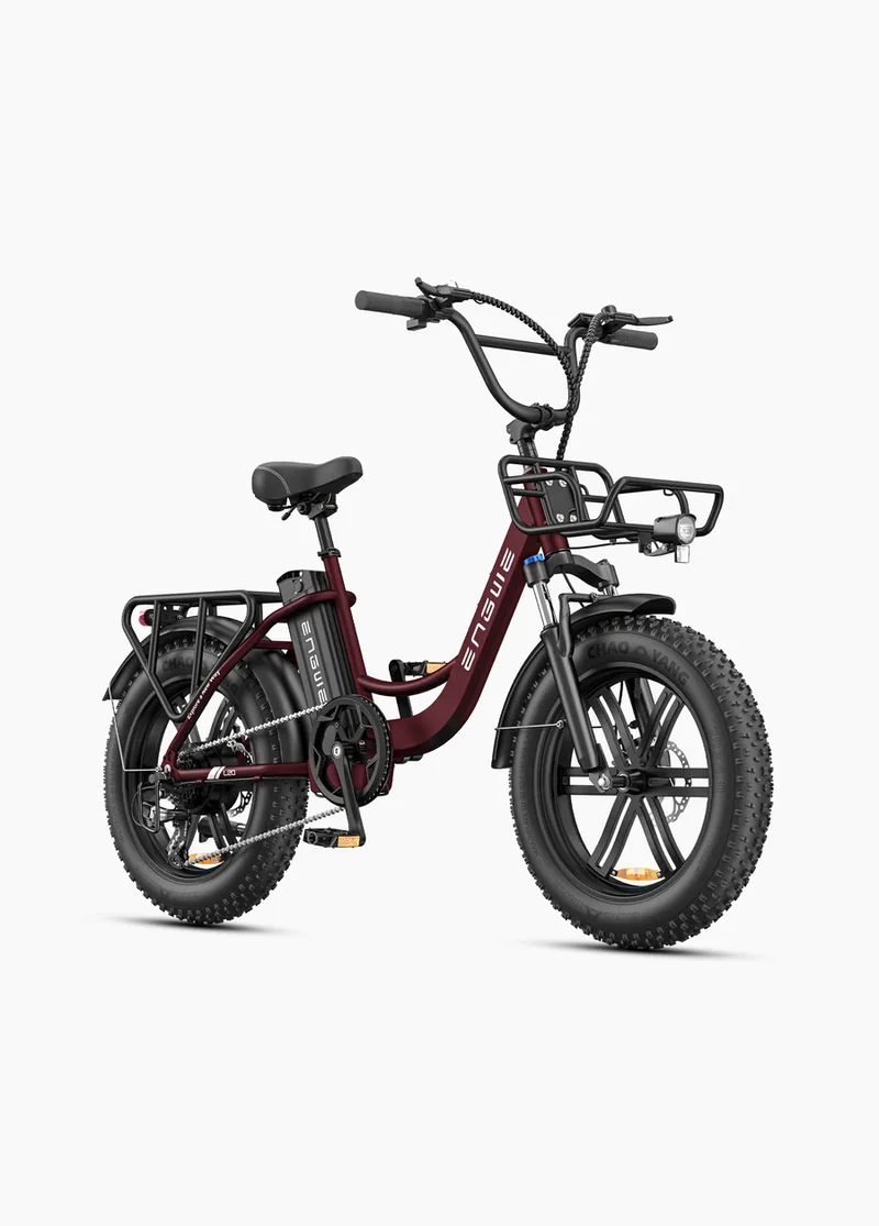 Engwe L20 Boost 250W 126KM Range Torque Sensor Electric Fat Bike with a Boost Button