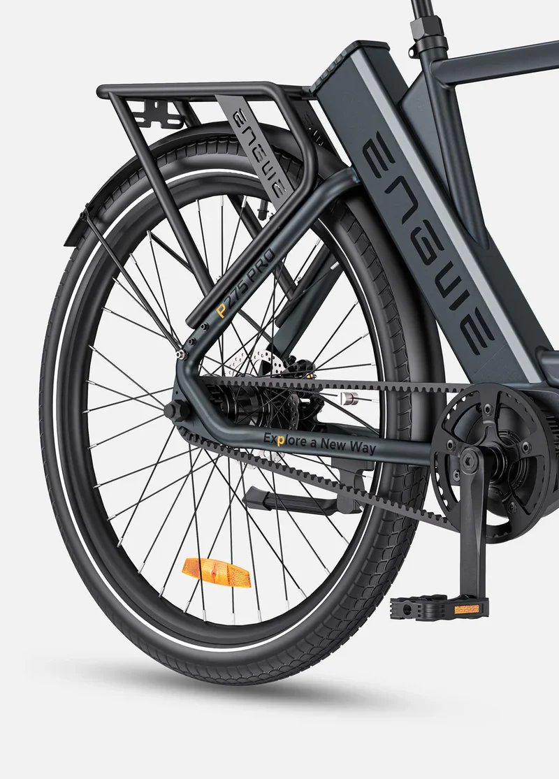 Engwe P275 Pro 250W Bafang Mid-drive Motor 65NM Torque Step Over Commuter E-Bike