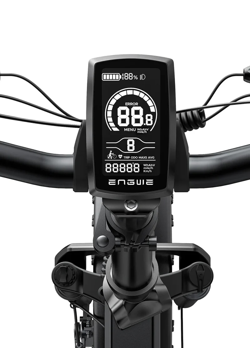 Engwe EP-2 Pro 120 km Range Max Speed 25 km/h Front Suspension Foldable E-Bike