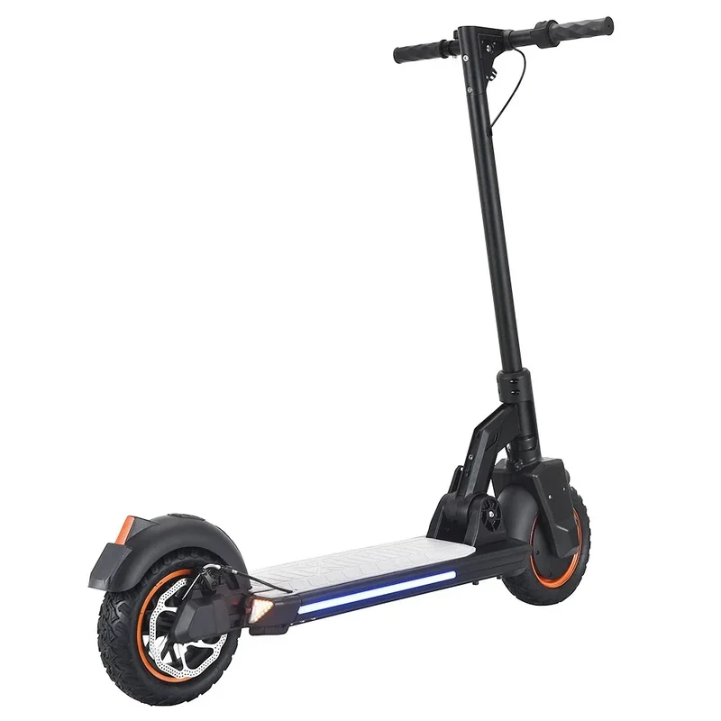 Kugoo G5 Folding Electric Scooter 10-Inch Pneumatic Tire 500W Motor Led Display Screen 48V 16Ah Battery 50-60km Range
