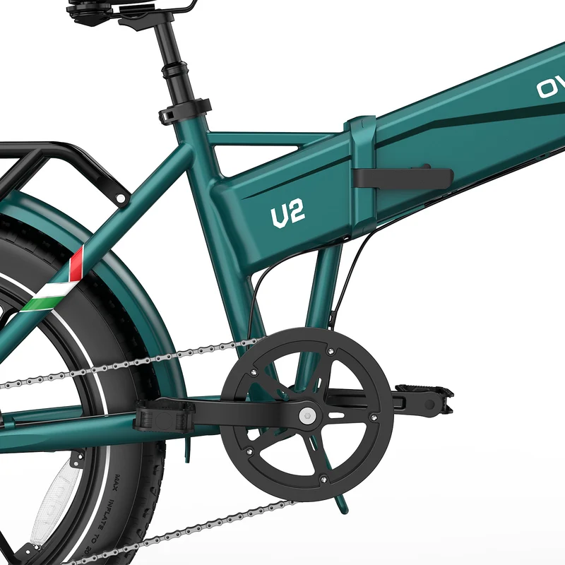 OVIVO V2 2.0 | Bicicletta Elettrica Pieghevole | Versatile | Motore BAFANG 250W | 48V 18Ah | Freni Idraulici | 25km/h | Autonomia 90-120Km| GARANZIA ITALIANA