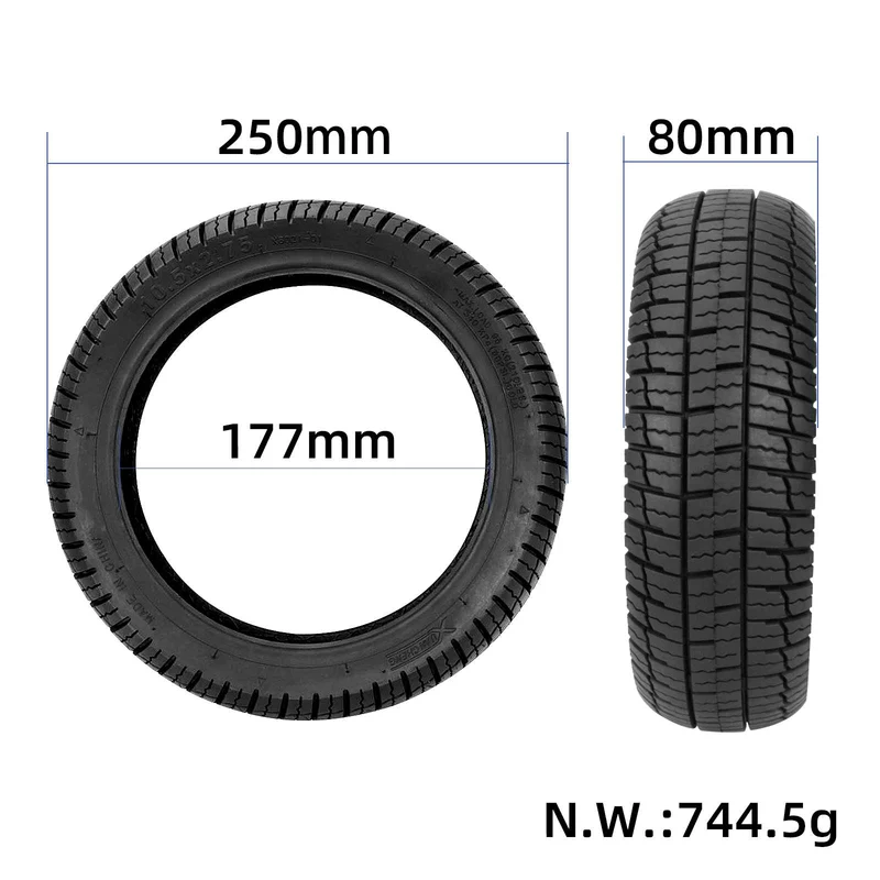 Pneumatico Tubeless 10.5×2.75 Xuancheng per Segway Ninebot P65 / P100 – Off Road Antiforatura