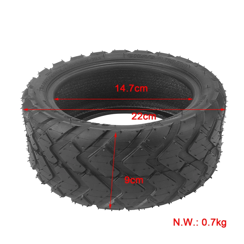 Chaoyang 80/60-6 Pneumatico Tubeless per Monopattini da 10 Inch anche RCB