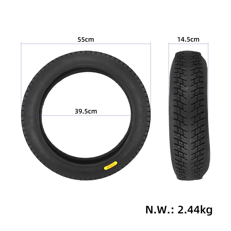 Pneumatico per Ebike 20 x 4.0 Copertone rinforzato anti bucatura