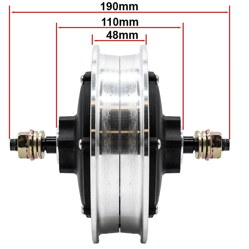 Motore 52V 1200W 6/B38 KuKirin G3 Pro - posteriore