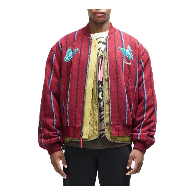 Bomber Rev Con Ricami Art On Both