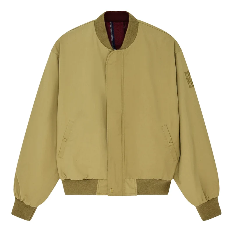 Bomber Rev Con Ricami Art On Both