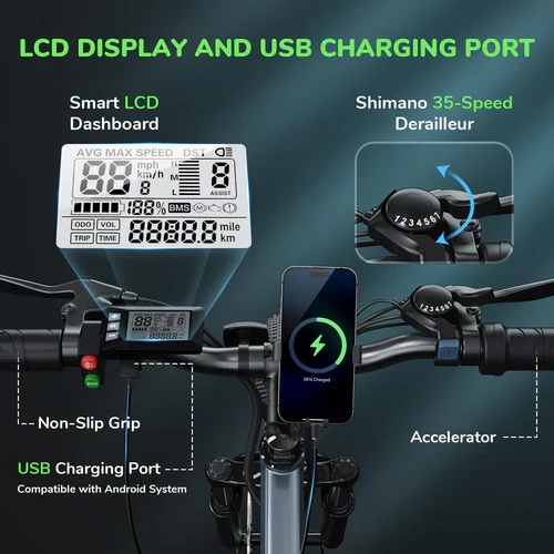 isinwheel M10 500W Electric Commuter Bike