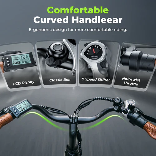 isinwheel Ucity Electric Cruiser Bike