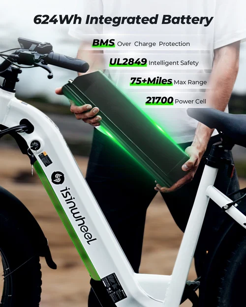isinwheel U8 Ultra Electric Bike for Adults
