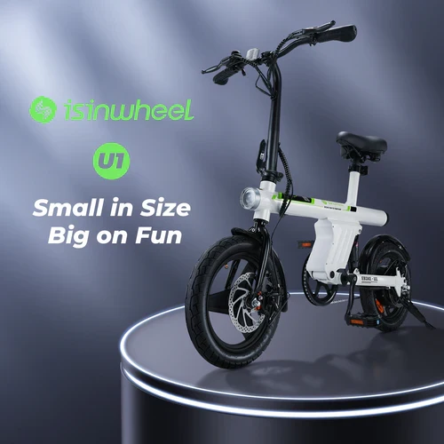 isinwheel U1 Folding Electric Bike for Adults and Teens