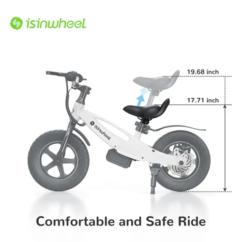 isinwheel SK12 Electric Bike for Kids