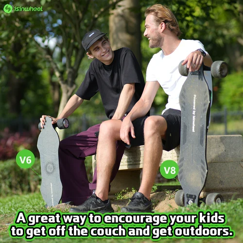 isinwheel V6 Electric Skateboard with Remote Control