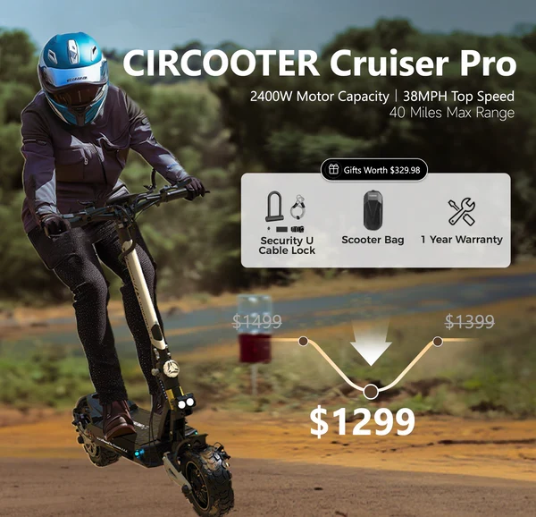 Circooter Cruiser Pro Electric Scooter