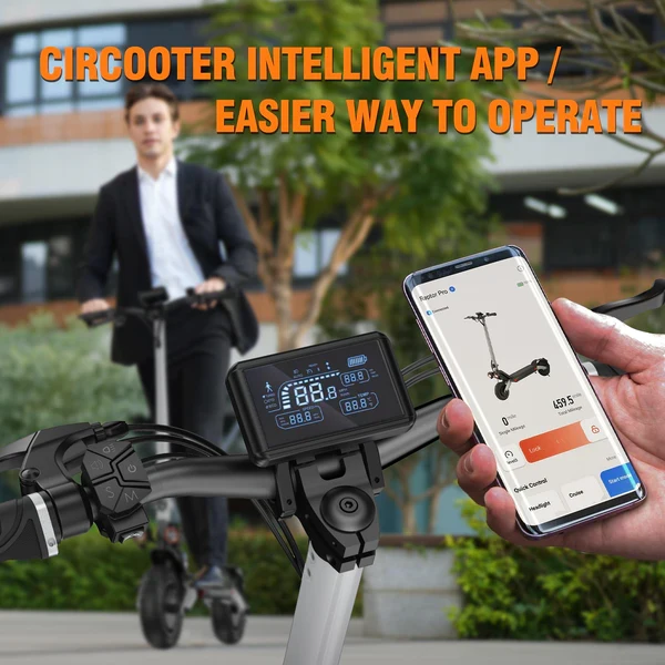 Circooter Raptor Pro 1600W Dual Motor Off-Road E-Scooter