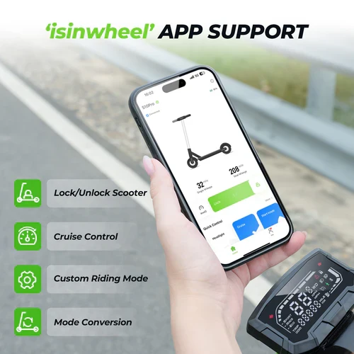 isinwheel S10Pro 800W Commuting Electric Scooter