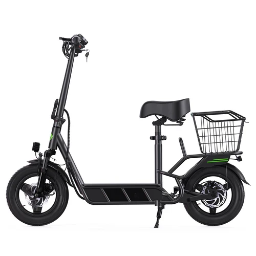 isinwheel Hyper X 700W Electric Scooter with Seat & Basket