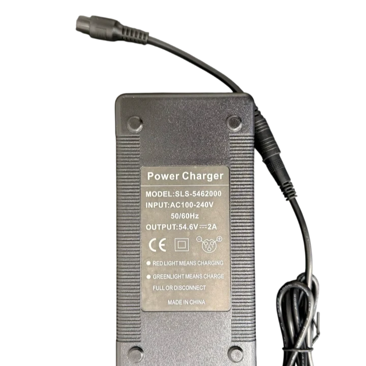 Caricabatteria 54.6V - 2.0A per Monopattino Elettrico (attacco 3pin piccolo)