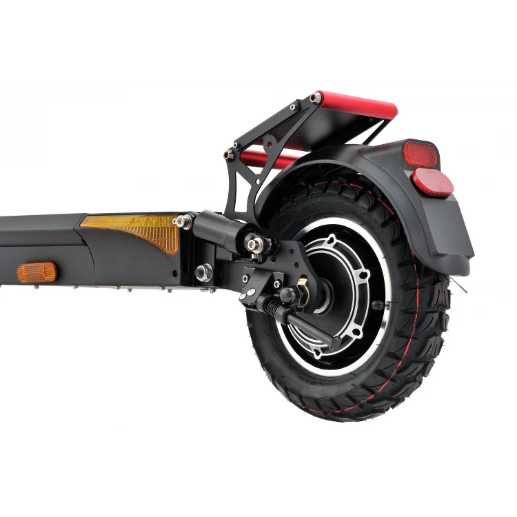 MAJESTIC LEWIS Pro II Monopattino Elettrico con Predisposizione posteriore per targa | 48V 10Ah | 500Watt | Autonomia fino a 45Km | 3 livelli di velocità: 6 Km/h – 14 Km/h – 20 Km/h | Ruote da 10''