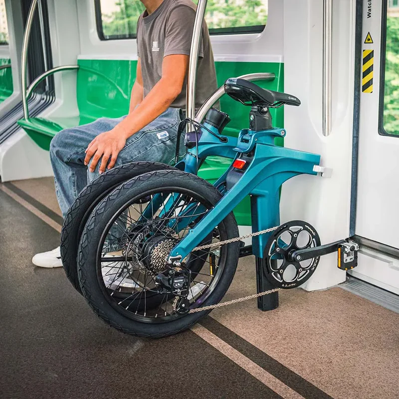 Fiido X Bici Elettrica Pieghevole Con Sensore Di Coppia