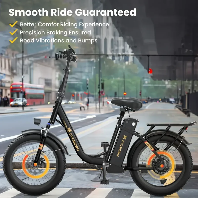 Cycrown CycFree 120KM Long Range Electric Bike