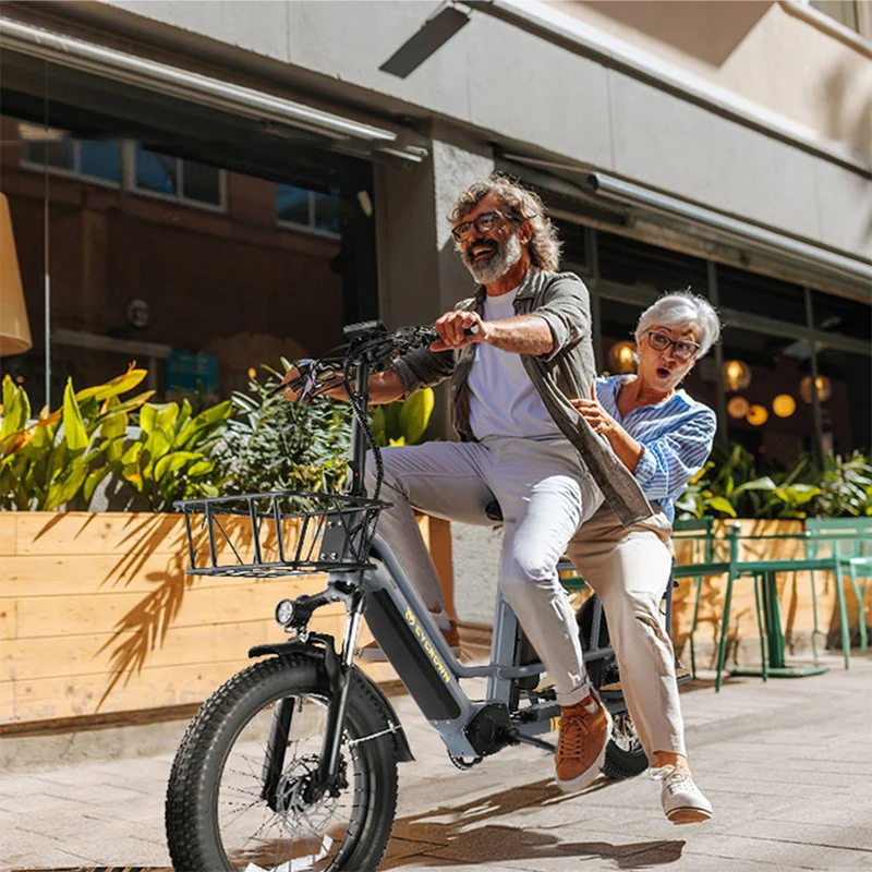 Cycrown CycWagen Dual Battery Longtail Cargo Ebike