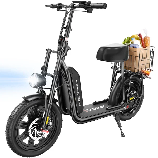 iScooter F7 Electric Scooter 1000W with Seat 28 MPH & 45 Miles