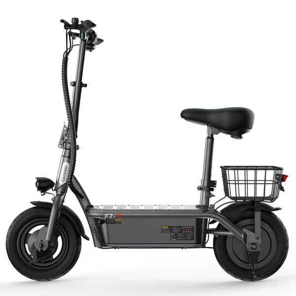iScooter F2 Electric Scooter with Seat 10" Pneumatic Tire