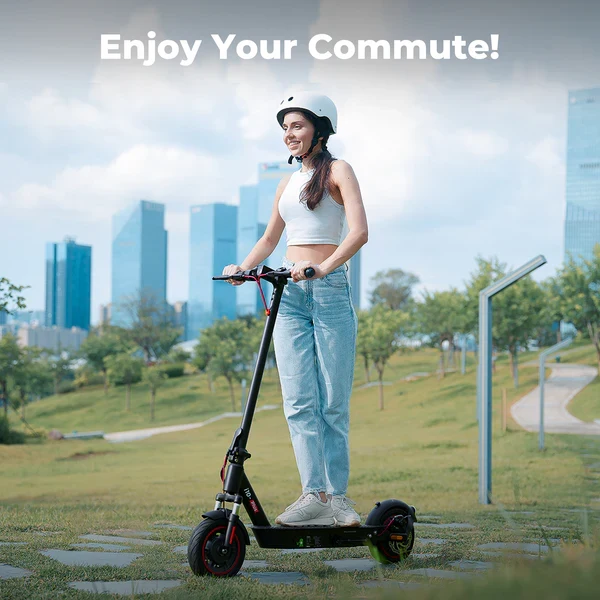 iScooter i10Plus 800W Motor E Scooter Foldable with 10" Pneumatic Tires