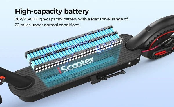 iScooter Refurbished i9Max Foldable Electric Scooter 500W - Excellent Condition