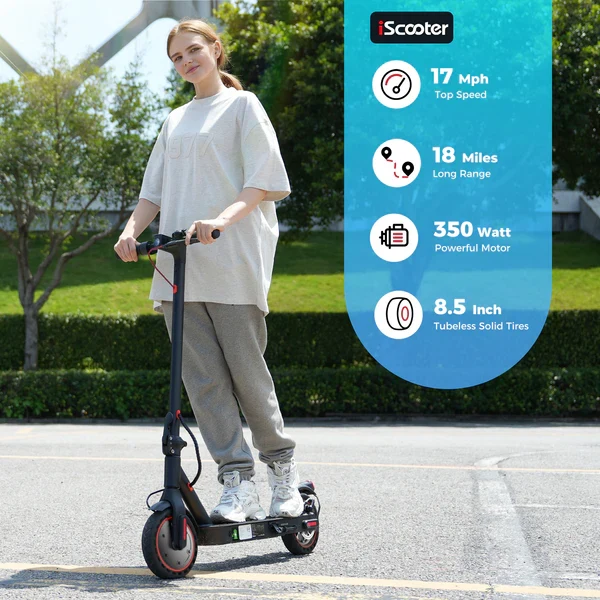 iScooter i9 Foldable Commuting Electric Scooter