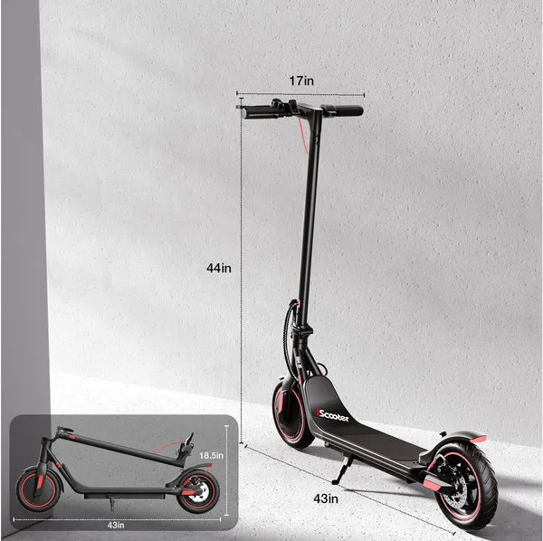 iScooter i8M Electric Scooter 15 Miles Long Range, 19 MPH Top Speed