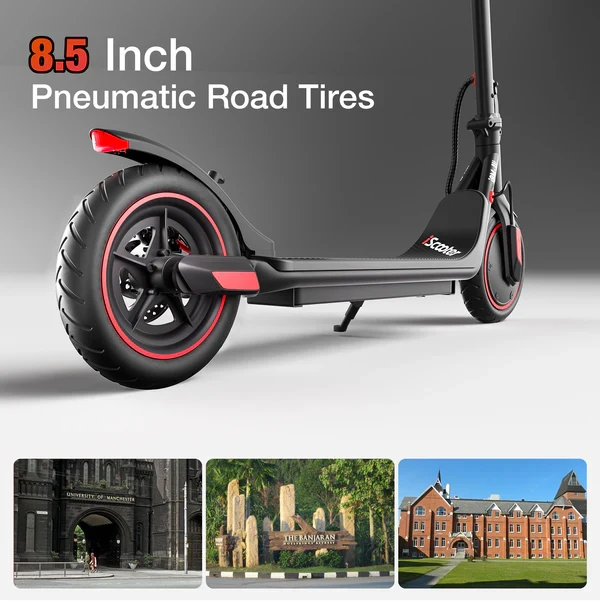 iScooter i8M Electric Scooter 15 Miles Long Range, 19 MPH Top Speed