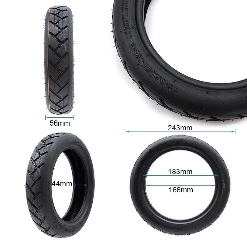 Pneumatico Tubeless 250x54 per Xiaomi Mi4