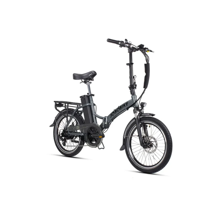 JOBOBIKE SAM City bike elettrica leggera e pieghevole 36V 13Ah | 250W brushless | Autonomia ≥50Km | CST/Kenda 20" x 2.125"