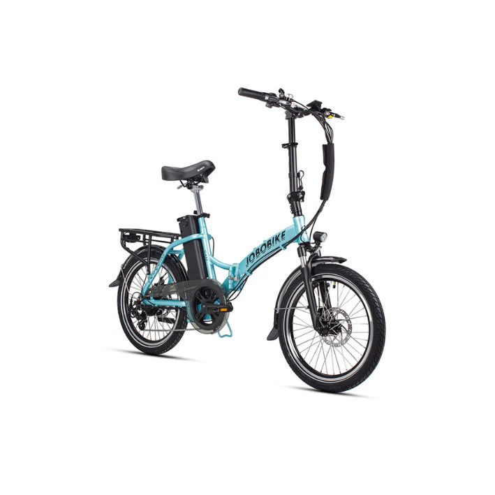 JOBOBIKE SAM City bike elettrica leggera e pieghevole 36V 13Ah | 250W brushless | Autonomia ≥50Km | CST/Kenda 20" x 2.125"