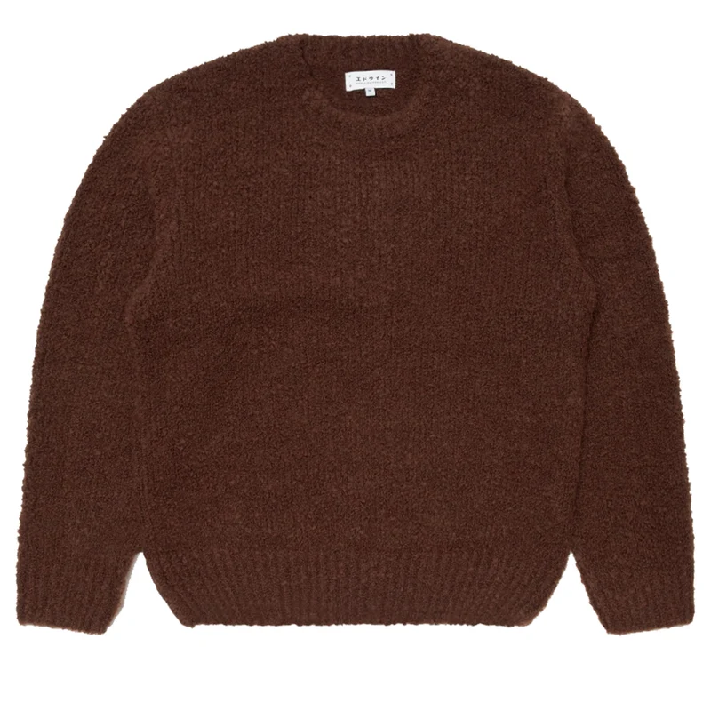 Maglione Girocollo Dun Textured