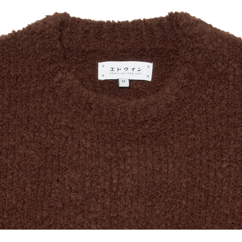 Maglione Girocollo Dun Textured