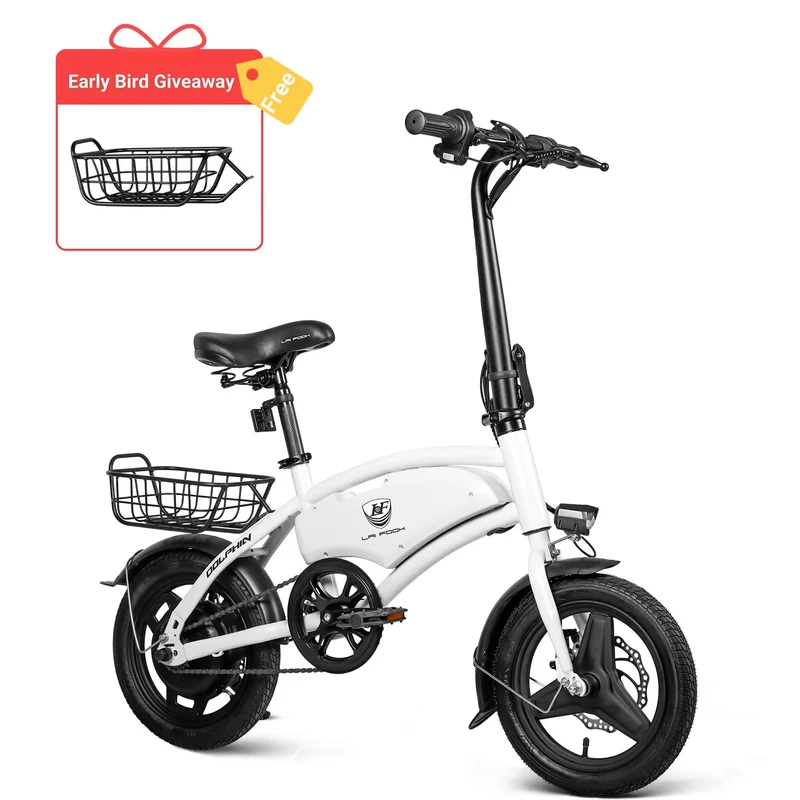 Laifook Dolphin con Batteria 36 V 7,8 Ah | 250 W | Display LCD | 14 pollici